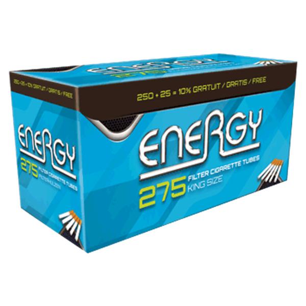 Zigarettenhülsen "Energy" 275Stk.